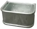 Rechtecktrog verzinkt 35ltr. Futtertrog 32483  Maße:ca.45x34x24cm Trog, Becken