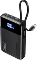 INIU Power Bank, Minigröße 22,5W 20000mAh Powerbank + Integriertem USB-C Kabel
