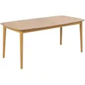 Montreux Esstisch 90x180/219cm Inkl. Zusatzplatten Natur.