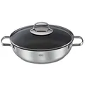 RÖSLE Elegance Servierpfanne Ø28 cm Bratpfanne Edelstahl Keramik ProCera