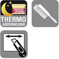 Gardinia EASYFIX Rollo Thermo ENERGIESPAREND 909 grau 90 x 210 cm