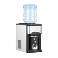 COSTWAY Eiswürfelmaschine, 3-in-1-Wasserspender mit Eismaschine