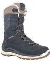 Lowa Winterstiefel Barina EVO GTX (Veloursleder, wasserdicht) stahlblau/stein Damen, Größe Euro (US): 41 (9)