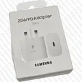 Samsung Original 25W USB-C Steckerladegerät (ohne Kabel), Weiß