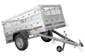 Anhänger Führerschein B  200x106 cm 750 kg mit Laubgitteraufsatz