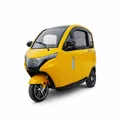 Kabinenroller Elektro 25kmh 2kW LifePo4 Urban Hopper Cabin LI gelb 120km COC