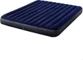 AUFBLASBARE MATRATZE Doppelbett VELOURS 191 x 137 cm INTEX 64758