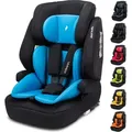 Osann Jazzi Isofix, der sichere Kindersitz ab 1 Jahr 76–150 cm, mitwachsender Kinderautositz (9-36 kg)  - Ocean - Blau