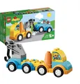 LEGO 10883 DUPLO - Mein erster Abschleppwagen, Bauset mit Spielzeugauto für Jungen und Mädchen im Alter von 1,5 Jahren