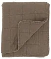Chic Antique Tagesdecke Chic Antique - Decke Quilt Tagesdecke Kuscheldecke 180x130cm Braun