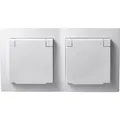 Steckdosen Set McPower Flair Beginner 2S-IP44 3-teilig weiß IP44 - Weiß