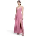 Vera Mont Abendkleid Damen mit Lurexfaden Material rosa 40