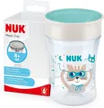 NUK Magic Cup Trinklernbecher | 8+ Monate | 230 ml | auslaufsicherer 360°-Rand