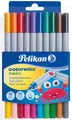 Pelikan Fasermaler Colorella Twin rund 10er Etui
