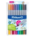 Pelikan Filzstifte Colorella® Twin, 10 Stifte mit 20 Farben Faserstift Filzmaler