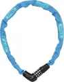 ABUS Kettenschloss Steel-O-Chain 5805C – Zahlenschloss aus 5 mm starken Stahlkette Sicherheitslevel 5