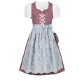 Nübler Dirndl Kinderdirndl 3-teilig Lea in Beere von Nübler lila 104