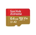Sandisk Extreme 64GB (R170MB/s) Cams&Drones, + Ad., 1 Jahr RescuePRO DX Speicherkarte