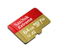 SanDisk Extreme microSDXC UHS-I Memory Card, 170 MB/s, SDSQXAH-064G-GN6AA