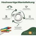 Herd-Anschlussleitung Weiß H05VV-F 5G2,5 5x2,5 1-50m, Länge:35m - Weiß