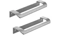 SO-TECH® Möbelgriff LYS Bohrlochabstand (BA) 160 mm Schrankgriff Schubladengriff (Spar-Set, 2-St), Griff passend für Schiebe- oder Falttüren, Edelstahloptik
