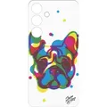 Samsung Artist Steven Wilson Flipsuit Card für das Galaxy S24 Silber, Blau Und Pink