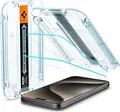 Spigen Glass tR EZ Fit 2 Pack Transparency iPhone 15 Pro Max, 2 Stk