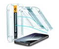 Spigen Displayschutzfolie 2x Displayschutz für iPhone 15 Pro Max Panzerglass Panzerfolie Glas, 2‑tlg. Set, 2 Stück, Tempered Glass, Anti-Fingerabdruck, Case Friendly, Hartglas