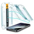 Spigen 2x Displayschutz für iPhone 15 Pro Max Schutzglas Panzerfolie Echt Glas