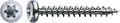 SPAX Universalschraube, Vollgewinde, Halbrundkopf, T-STAR plus T15, 4CUT, WIROX Oberfläche: WIROX|Gewindeform: Vollgewinde|Kopfform: Halbrundkopf|Inhalt / Paket: 1000 Stück|Schraubenlänge in mm: 30 mm