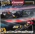 Carrera® Autorennbahn CARRERA GO - Advanced Racing Rennbahn - FORMEL 1 - Red Bull - Mercedes, (2-tlg), Transformator & Anschlussschiene & 2 x Handregler &Schienenelemente