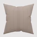 Soleil d'ocre Abdeckungen von Kissen, Polycoton, Taupe, 60 x 60 cm