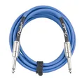 Fender Contour Series Instrumentenkabel(10FT STR/STR) Lake Placid Blue