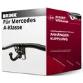Für Mercedes A-Klasse Typ W169 (Brink) Anhängerkupplung horizontal abnehmbar neu