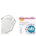 2tlg. Mini-Set | 64 Stück o.b. Original Normal Tampons + Cotton Dustbag