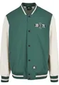 STARTER BLACK LABEL Herren Starter Nylon College Jacket darkfreshgreen/palewhite, M
