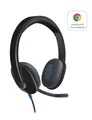 Logitech 981-000480 Kopfhörer & Headset Kabelgebunden Kopfband Büro/Callcenter USB Typ-A Schwarz (981-000480)