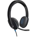 Logitech H540 On-Ear Headset Kopfhörer Mikrofon USB PC MAC Laptop schwarz