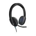 Logitech H540 USB Headset Stereo Kopfhörer mit Mikrofon - kristallklarer Sound