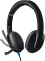 Logitech H540 Kopfhörer mit Mikrofon, Stereo-Headset, Verstellbares Mikrofon mit