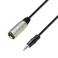 ADAMHALL 3 STAR BWM 0100 - Symmetrisches Kabel XLR Male x Miniklinke TRS | 1 m
