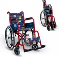 Kinderrollstühle feste Armlehnen und Fußstützen Mobiclinic, selbstfahrend, leicht, faltbar, Sitzbreite 35 cm, schwarzn Teatro