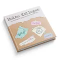 itenga Gästebuch Meine Kollegen zum Abschied I 21,0 x 21,0 cm, 88 Blanko Seiten I ideal als Abschiedsbuch, Fotoalbum oder zum Festhalten von unvergesslichen Erinnerungen