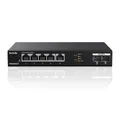 2.5Gbit Switch mit 5X 2,5G Ports & 2X 10G SFP+ Ports, Unmanaged 2.5 Gigabit E...