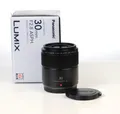 Panasonic Lumix G 30 mm F 2.8 Mega O.I.S. Macro 1:1 MFT inkl. Gewährleistung TOP