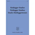 Duncker & Humblot Heidegger Studies - Heidegger Studien - Etudes Heideggeriennes. (Deutsch, Französisch, Englisch, Friedrich-Wilhelm Von Herrmann, François Fédier, Parvis Emad, Kenneth Maly, 1994) (55271914)