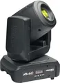 ALGAM LIGHTING - MS60 - Lira Spot 60 W Weiß – Farbeffekt, Regenbogen, Stroboskop – 195 x 170 x 280 mm – IP20