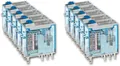 Finder Miniaturrelais 46.52.9.024.0040 - 2 W, 8 A, 24 V DC spule, IP40, AgNi Neu