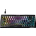 Vulcan II Mini Air, Gaming-Tastatur schwarz, DE-Layout, TITAN II Optical Red