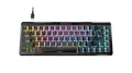 Turtle Beach Vulcan II Mini Air – Optisch-mechanische kabellose Gaming-Tastatur (65%), anpassbare RGB-Beleuchtung, abnehmbares Kabel, Smart Keys, Aluminiumplatte – Schwarz